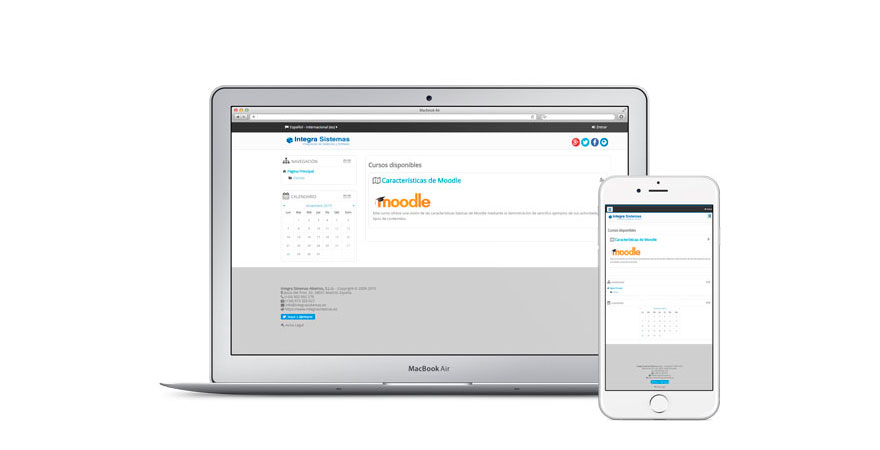 Moodle Diseño Responsive