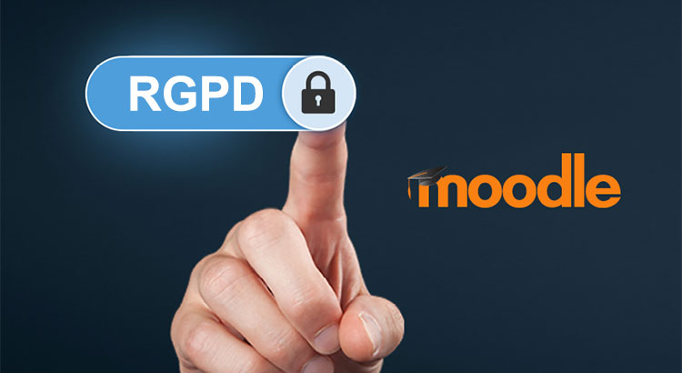 Cumplimiento del nuevo reglamento RGPD en Moodle